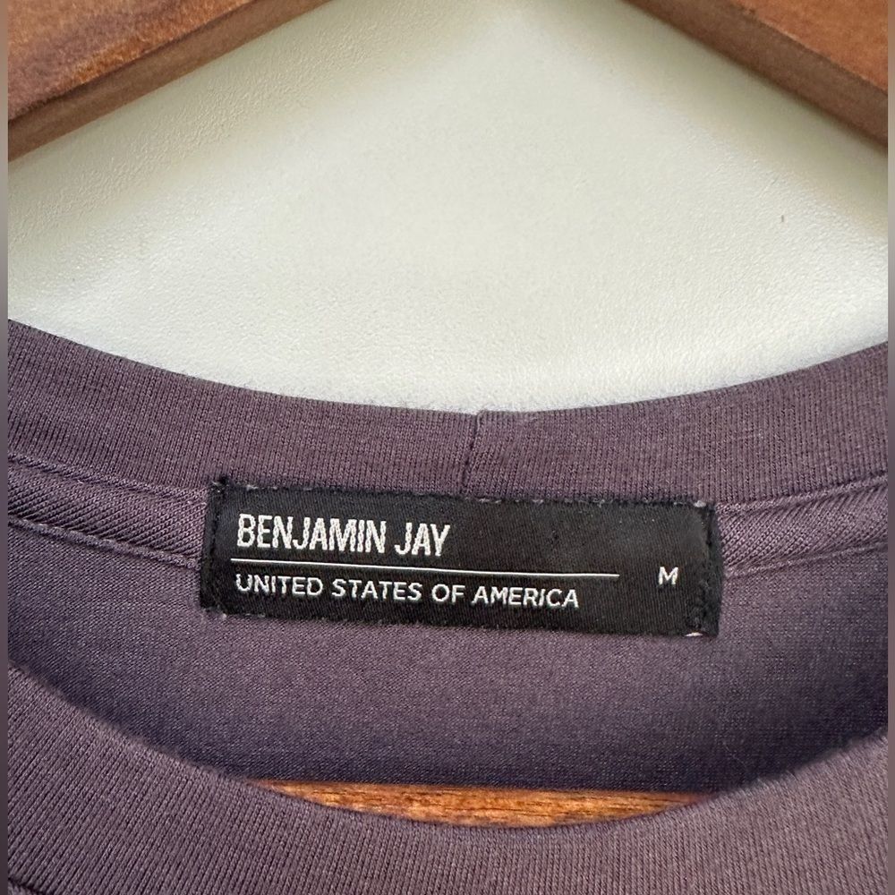 Benjamin Jay Revolve Asymmetrical Tulip Top Gray Size Medium - Picture 3 of 6